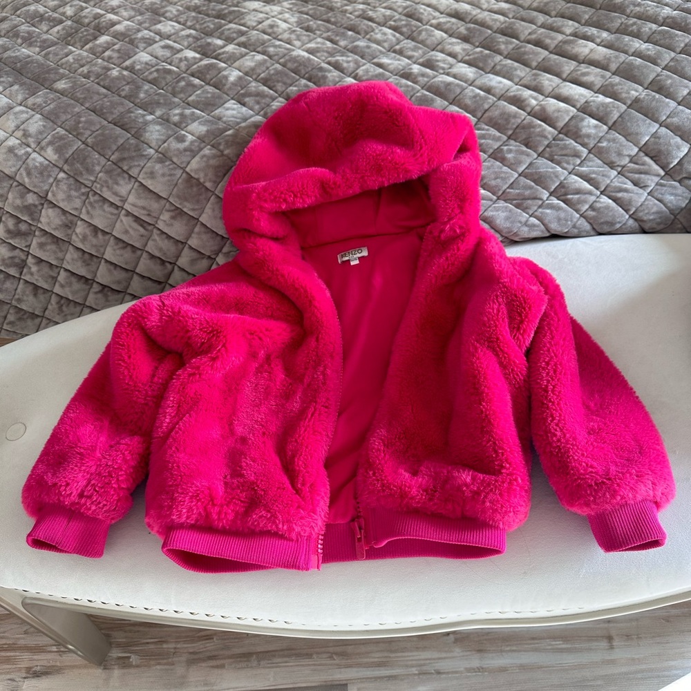 Kenzo Girl Hot Pink Jacket 6A